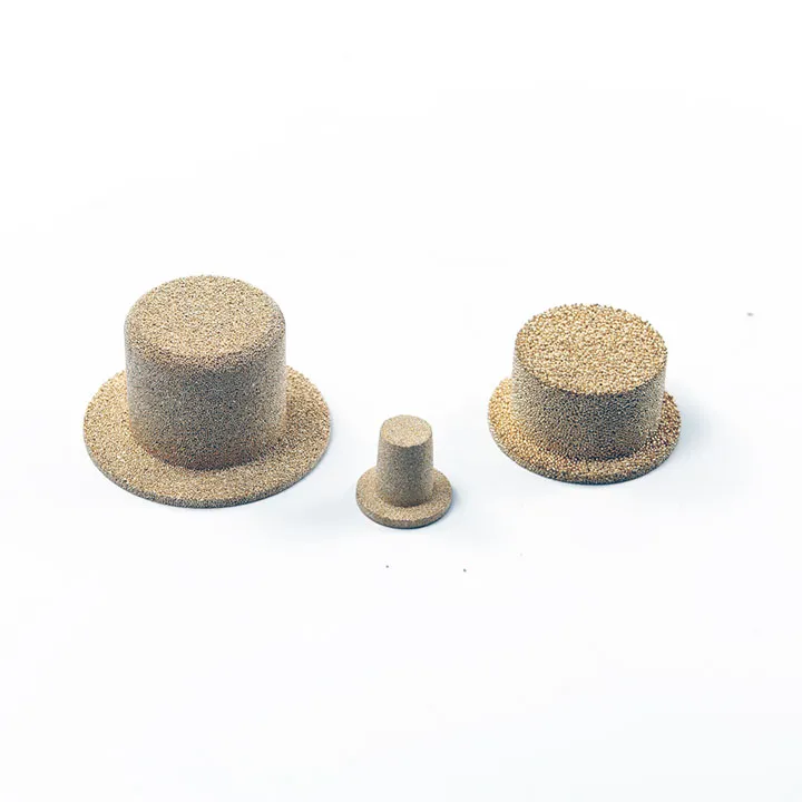 BOUCHON DE FILTRE EN BRONZE 10X19.5X24 90MICRON