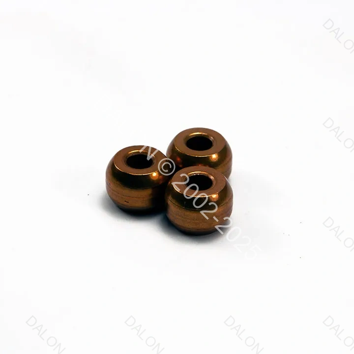 Bronze Bushing Bearing - SINTERED BRONZE SPHERICAL BUSHING 7X15X10.5