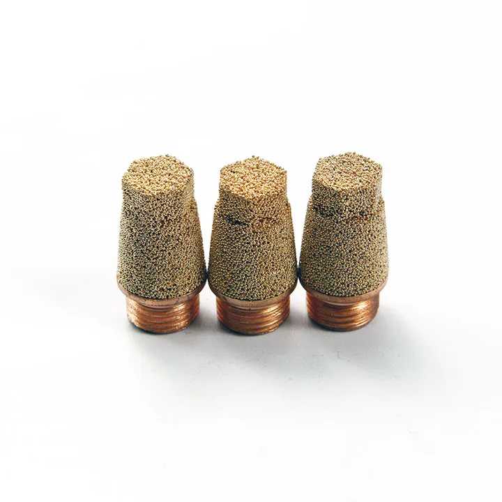 Why Sintered Bronze Filters Are Common in Pneumatic Exhaust Silencers
