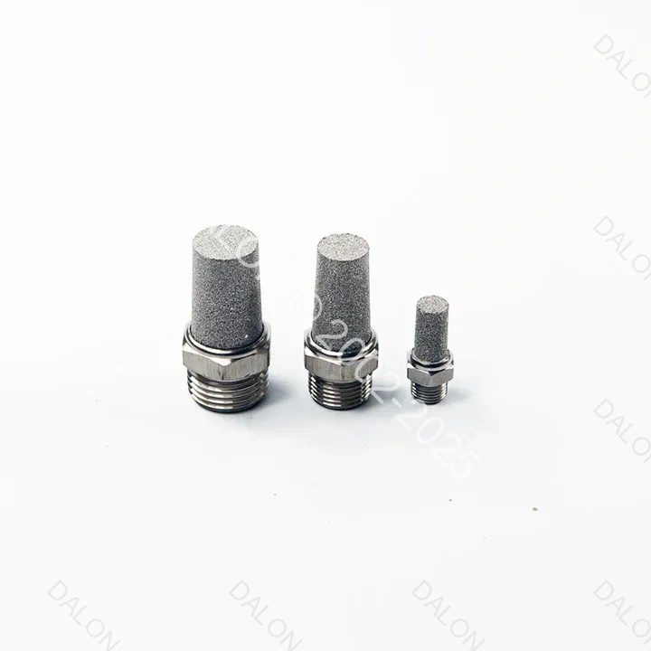 SINTERED STAINLESS STEEL MUFFLER TYPE SSA 1/8 NPT