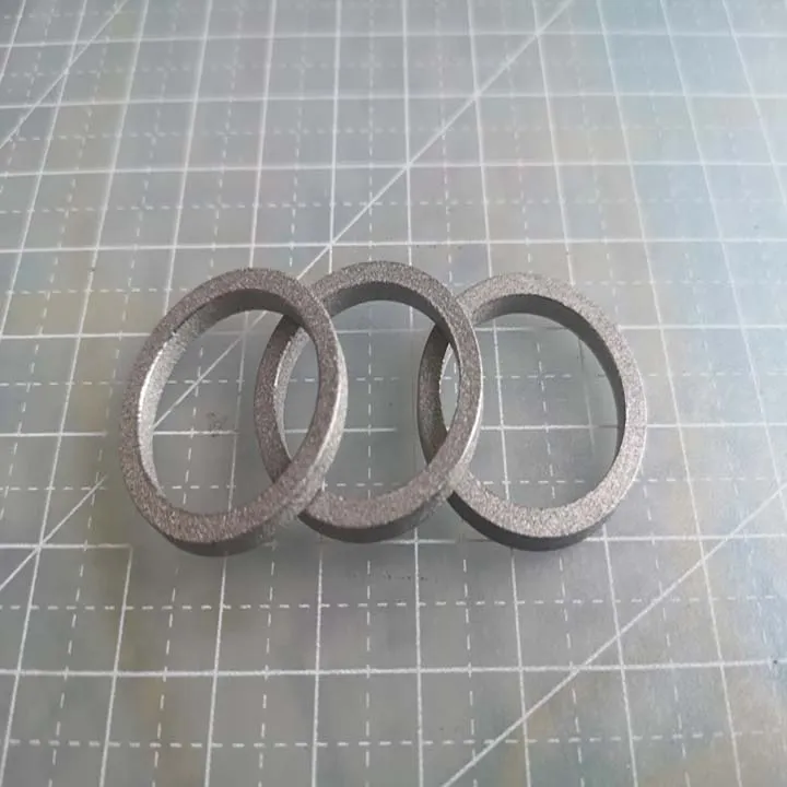 SINTERED STAINLESS STEEL 316L RING FILTER 30X47X2 3MICRON