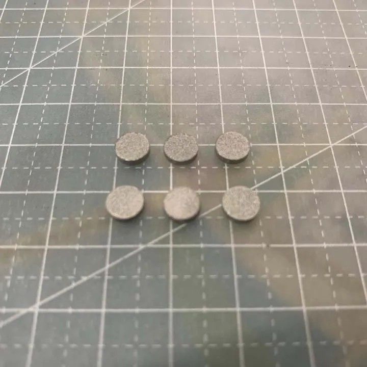 SINTERED STAINLESS STEEL 316L FILTER DISC 6X1MM 10MICRON