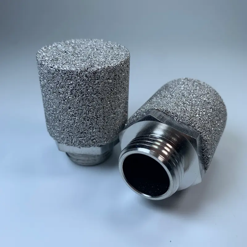 SINTERED STAINLESS STEEL FILTER CARTRIDGE 9.5X19X65 50MICRON