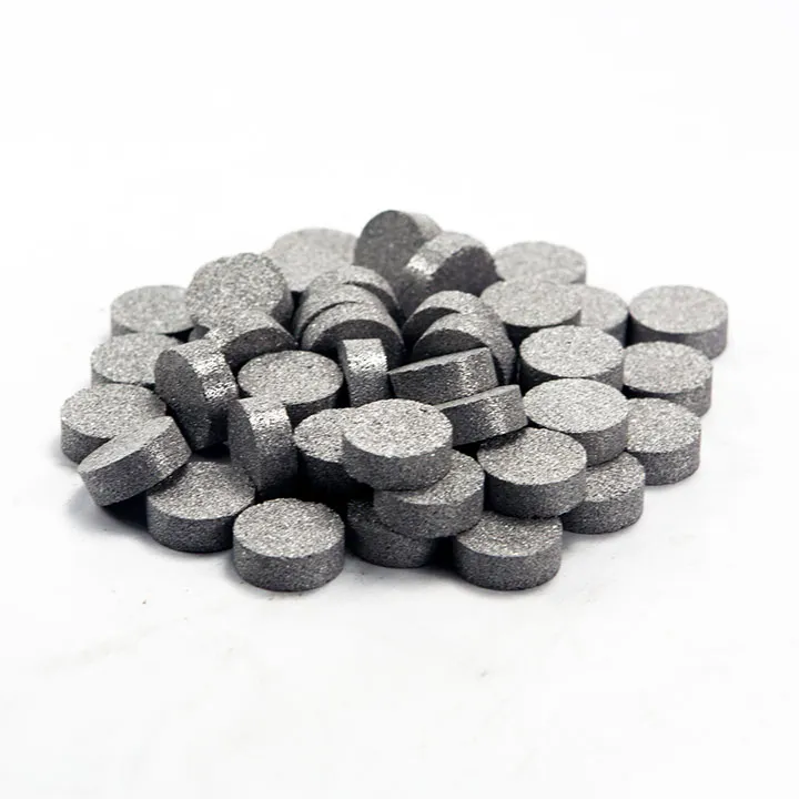  SS filter for vacuum systems - SINTERED SS316L FILTER DISC 10X2 40-50MICRON